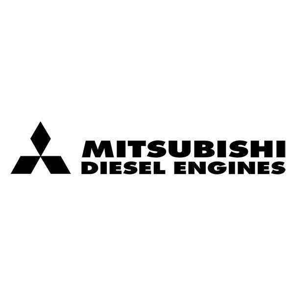 Pegatinas: Mitsubishi Diesel Engines