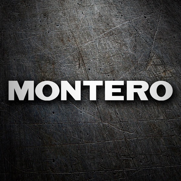 Pegatinas: Montero 2