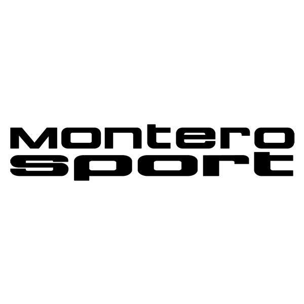 Pegatinas: Montero Sport