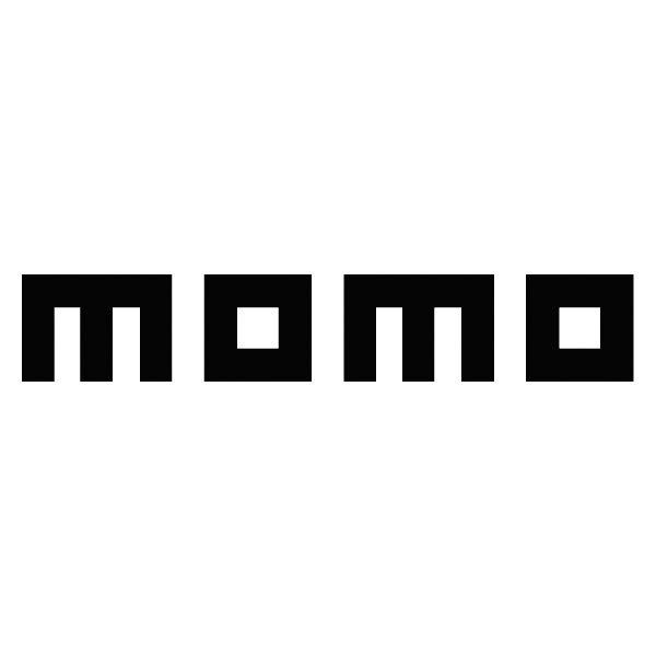 Pegatinas: Momo con Letras en Estilo Minimalista
