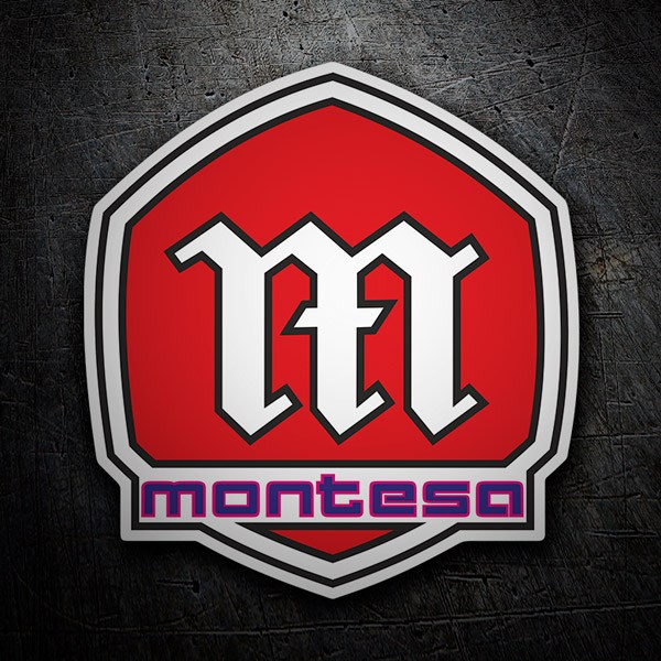 Pegatinas: Logo de Montesa 1