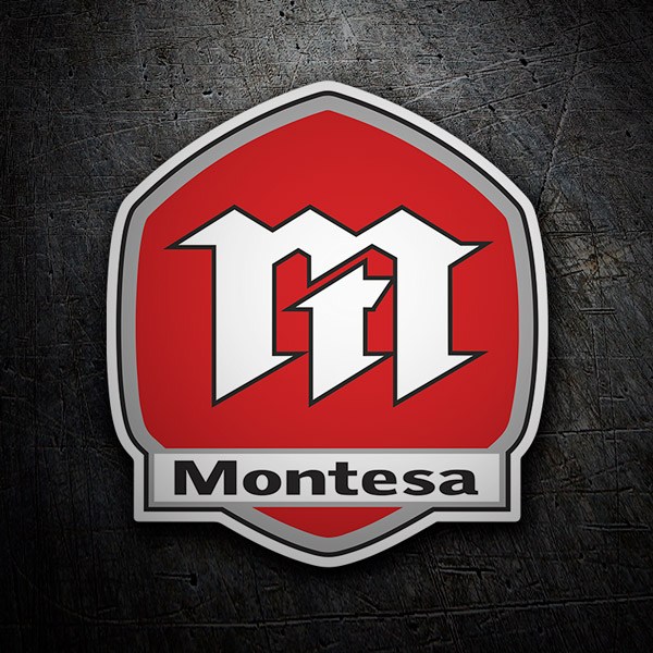 Pegatinas: Logo de Montesa 2 1