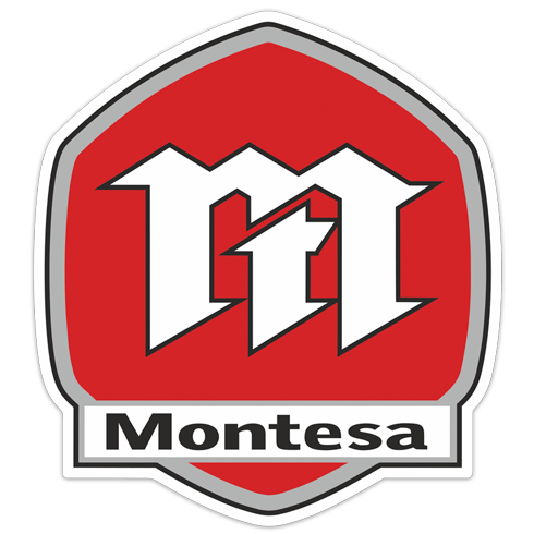 Pegatinas: Logo de Montesa 2