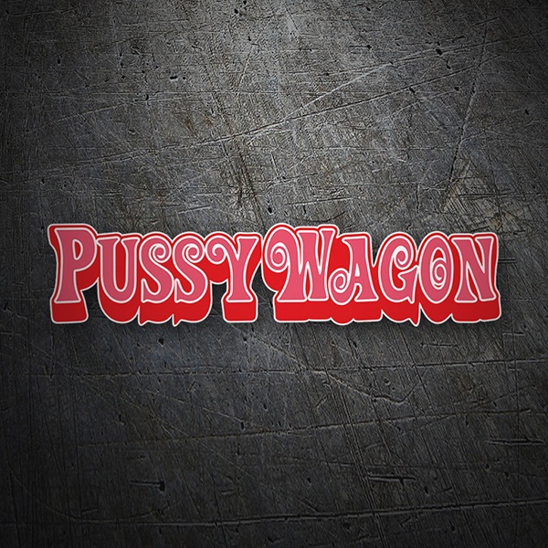 Pegatinas: Pussy Wagon