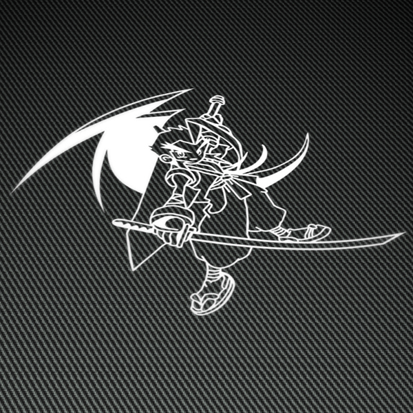 Pegatina Luchador Anime Teleadhesivo Com