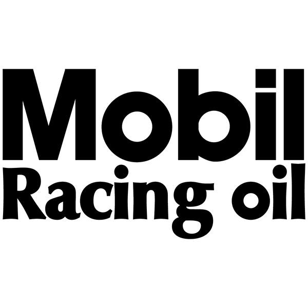 Pegatinas: Mobil Racing Oil