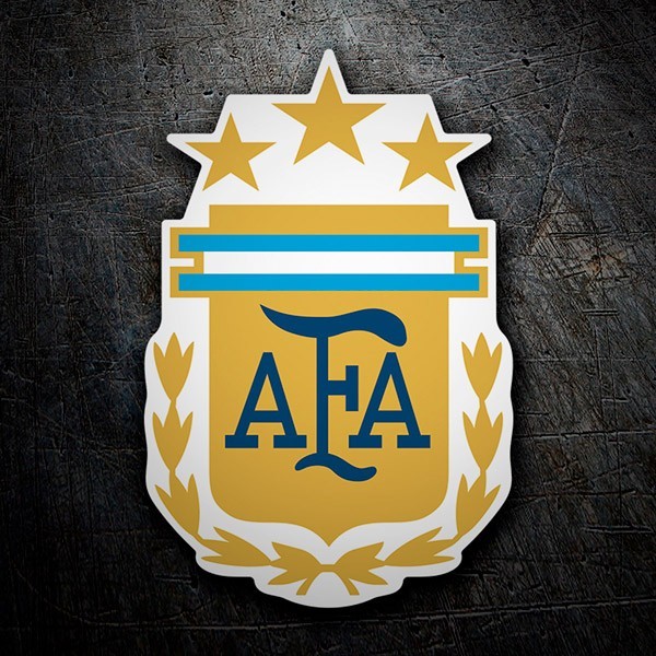 Pegatinas: Argentina - Escudo de Fútbol