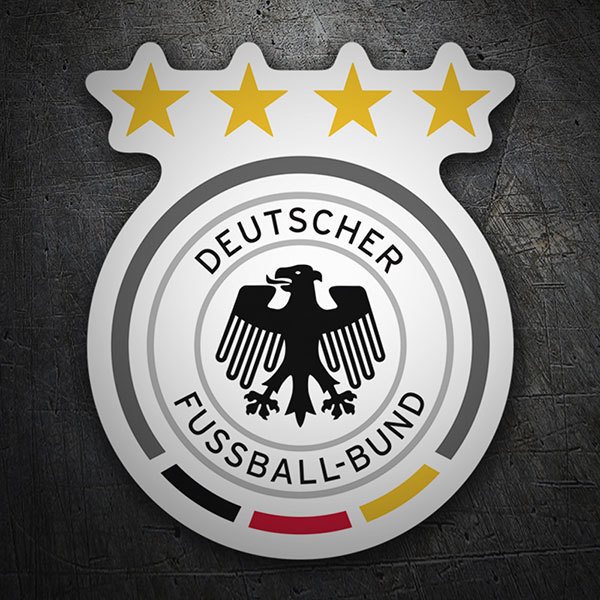 Pegatinas: Alemania - Escudo de Fútbol