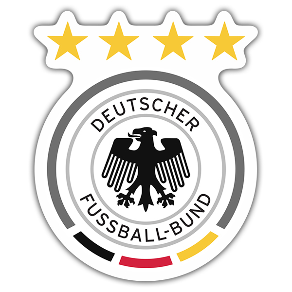 Pegatinas: Alemania - Escudo de Fútbol