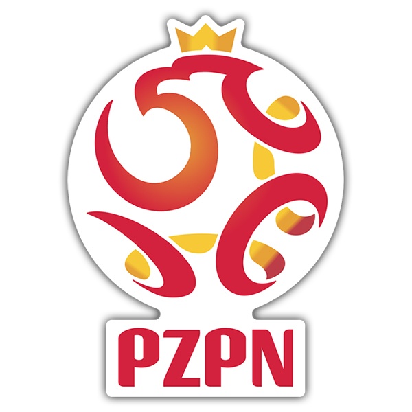 Pegatinas: Polonia - Escudo de Fútbol