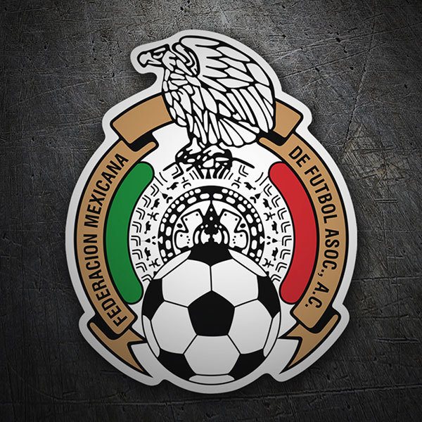 Pegatina México - Escudo de Fútbol | TeleAdhesivo.com