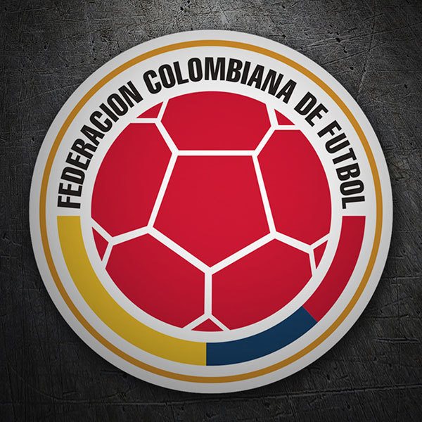 Pegatinas: Colombia - Escudo de Fútbol 1