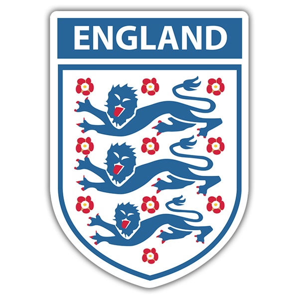 Pegatinas: Inglaterra - Escudo de Fútbol