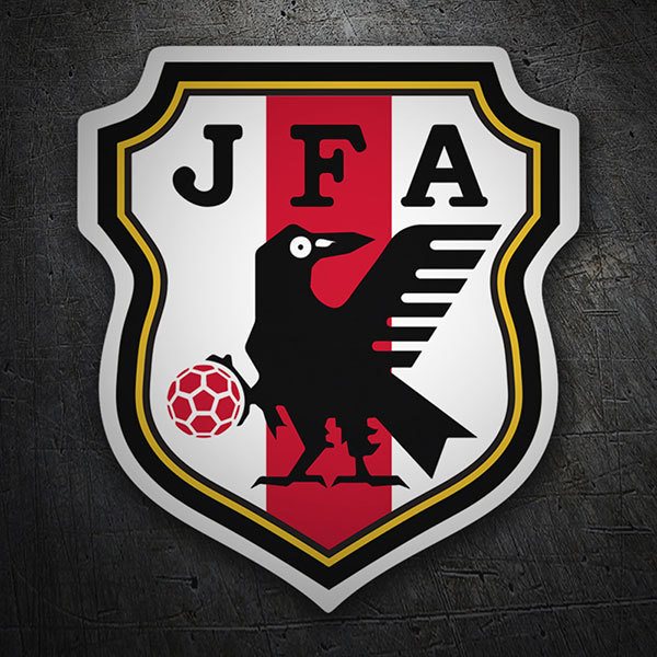 Pegatinas: Japón - Escudo de Fútbol