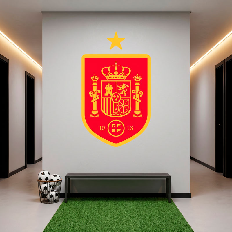 Escudo Selecci&oacute;n Espa&ntilde;ola 3/9