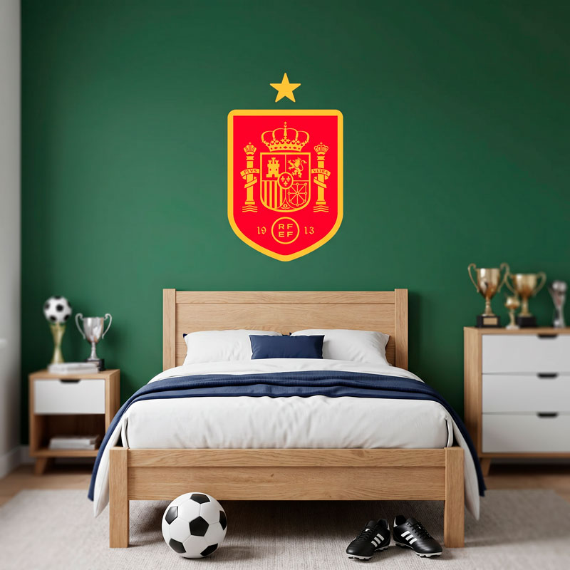 Escudo Selecci&oacute;n Espa&ntilde;ola 4/9
