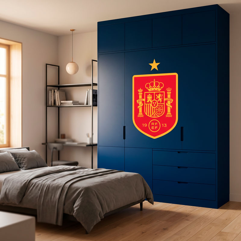 Escudo Selecci&oacute;n Espa&ntilde;ola 5/9