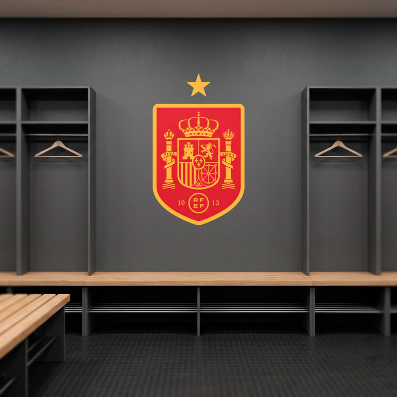 Escudo Selecci&oacute;n Espa&ntilde;ola 8/9
