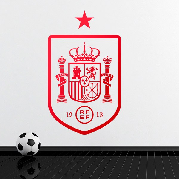 Vinilos Decorativos: Escudo Selección Española 2022