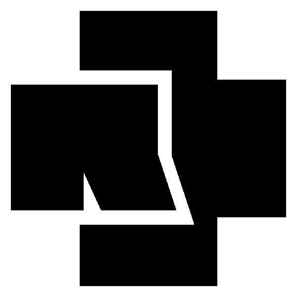Pegatinas: Rammstein Logo