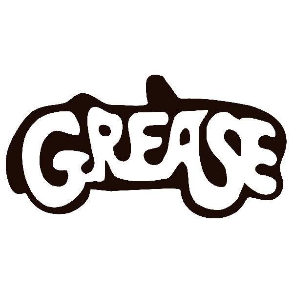 Pegatinas: GREASE en Estilo Vintage