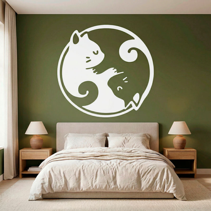Ying Yang de gatos 2