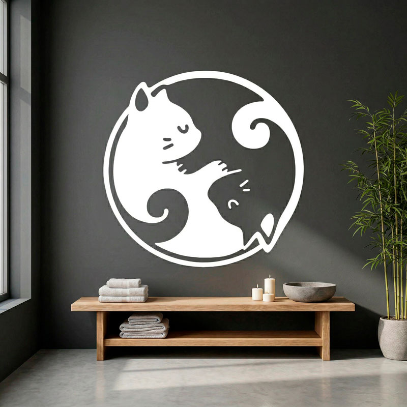 Ying Yang de gatos 11
