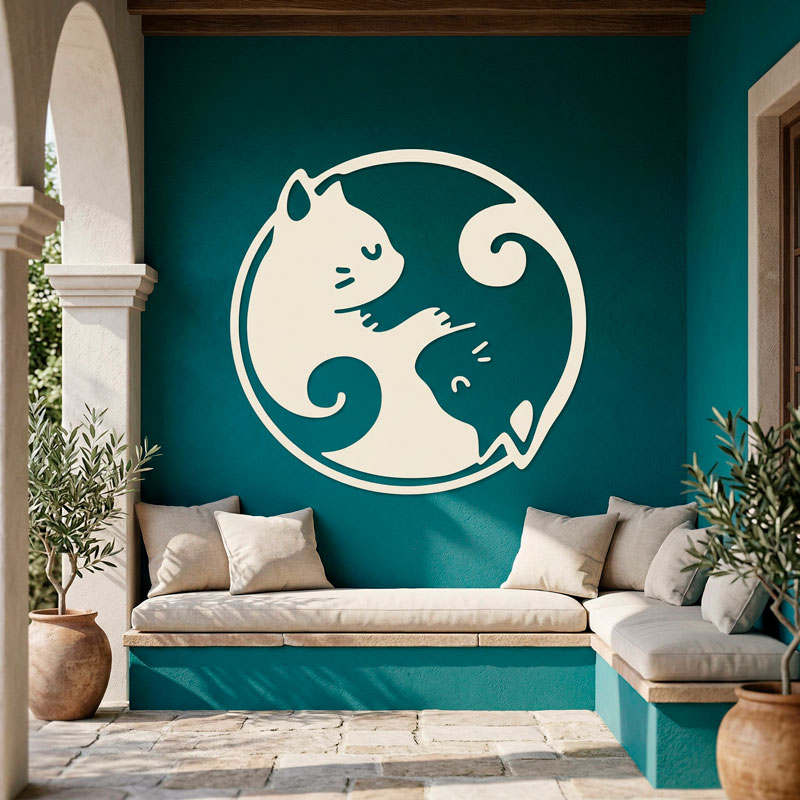 Ying Yang de gatos 14
