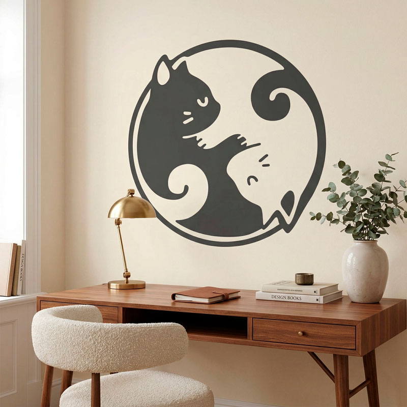 Ying Yang de gatos 4