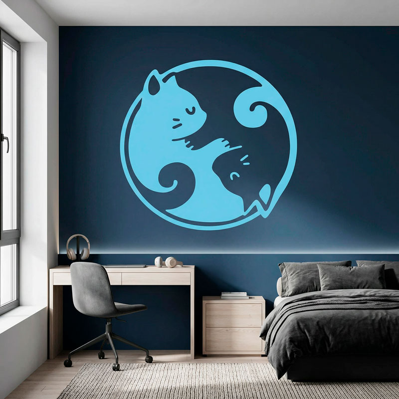Ying Yang de gatos 6