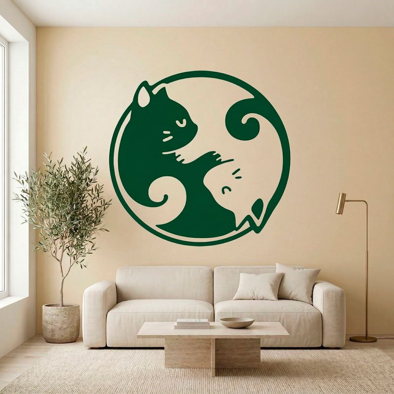 Ying Yang de gatos 8
