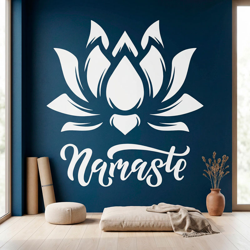 Flor de loto namaste 10