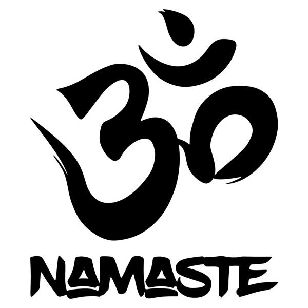 Vinilos Decorativos: Mantra Om namaste