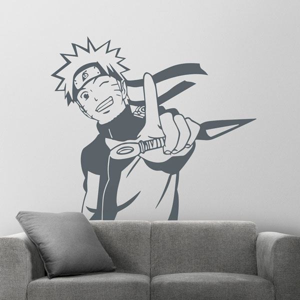 Vinilos Infantiles: Naruto Feliz