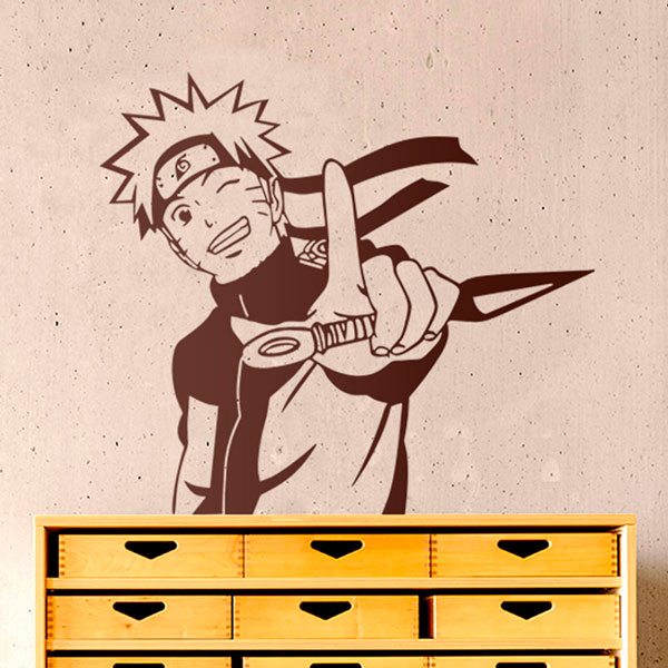 Vinilos Infantiles: Naruto Feliz