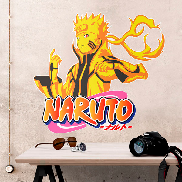 Vinilos Infantiles: Naruto Transformación