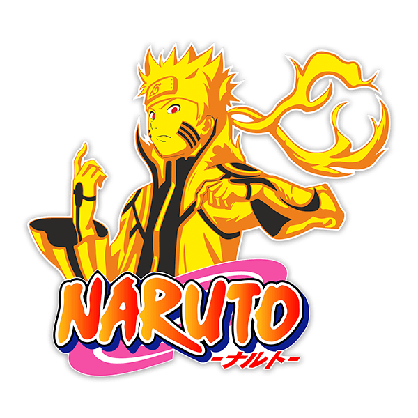 Vinilos Infantiles: Naruto Transformación