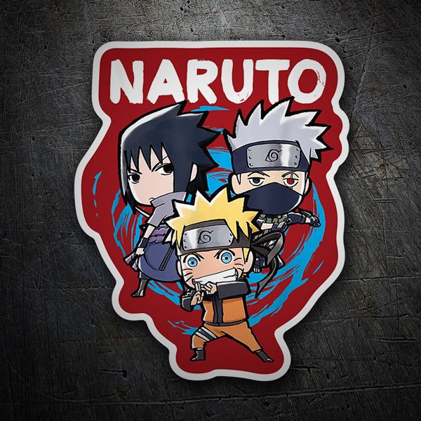 Pegatinas: Naruto Caricaturas