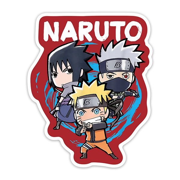 Pegatinas: Naruto Caricaturas