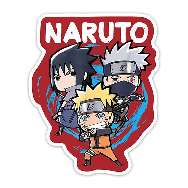 Vinilos Infantiles: Naruto Caricaturas