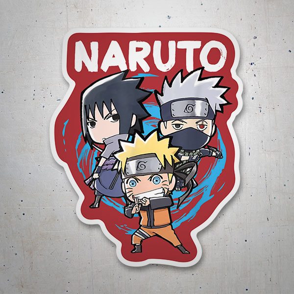 Pegatinas: Naruto Caricaturas