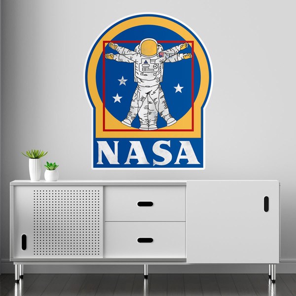 Vinilos Infantiles: Parche Nasa