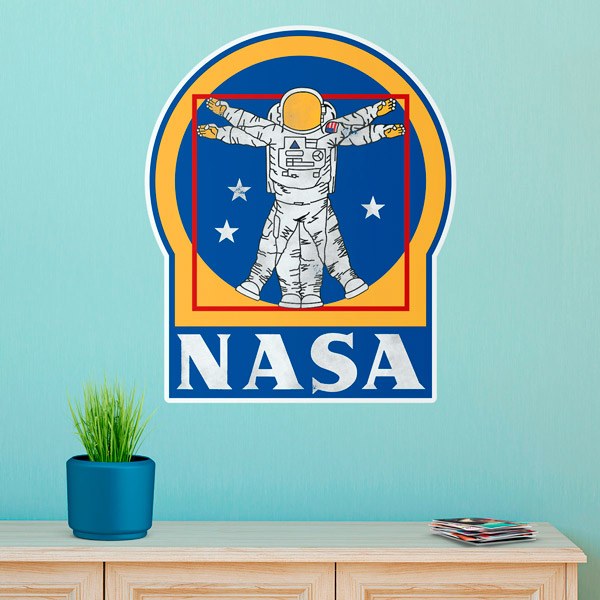 Vinilos Infantiles: Parche Nasa