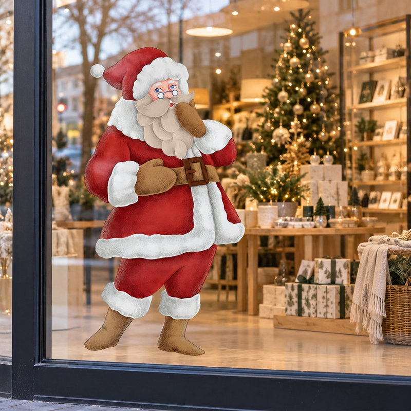 Vinilos Decorativos: Pap&aacute; Noel cantando