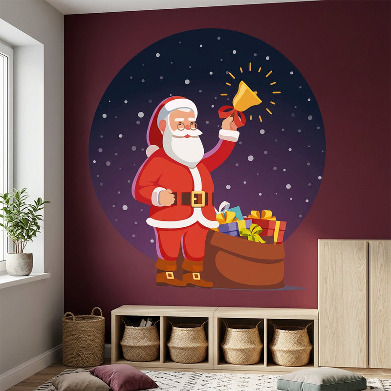 Vinilos Decorativos: Pap&aacute; Noel trae Navidad