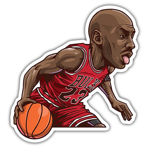 Pegatinas: NBA - Michael Jordan