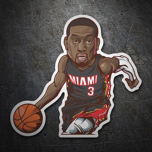 Pegatinas: NBA - Dwayne Wade