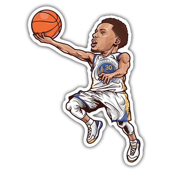 Pegatinas: NBA - Stephen Curry