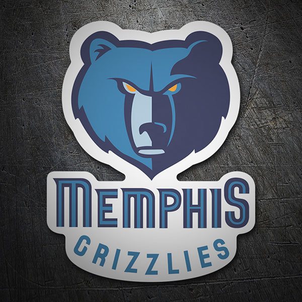 Pegatinas: NBA - Memphis Grizzlies escudo 1