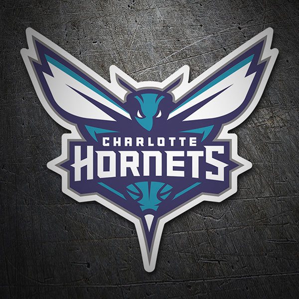 Pegatinas: NBA - Charlotte Hornets escudo